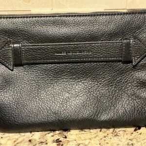 Aimee Kestenberg Black Leather Clutch